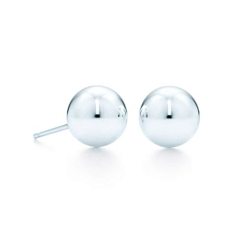 tiffany hardwear earrings replica|tiffany 8mm ball earrings.